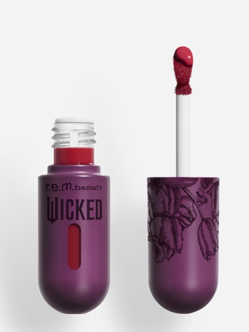 r.e.m. beauty Wicked Liquid Lipstick — Berry Red